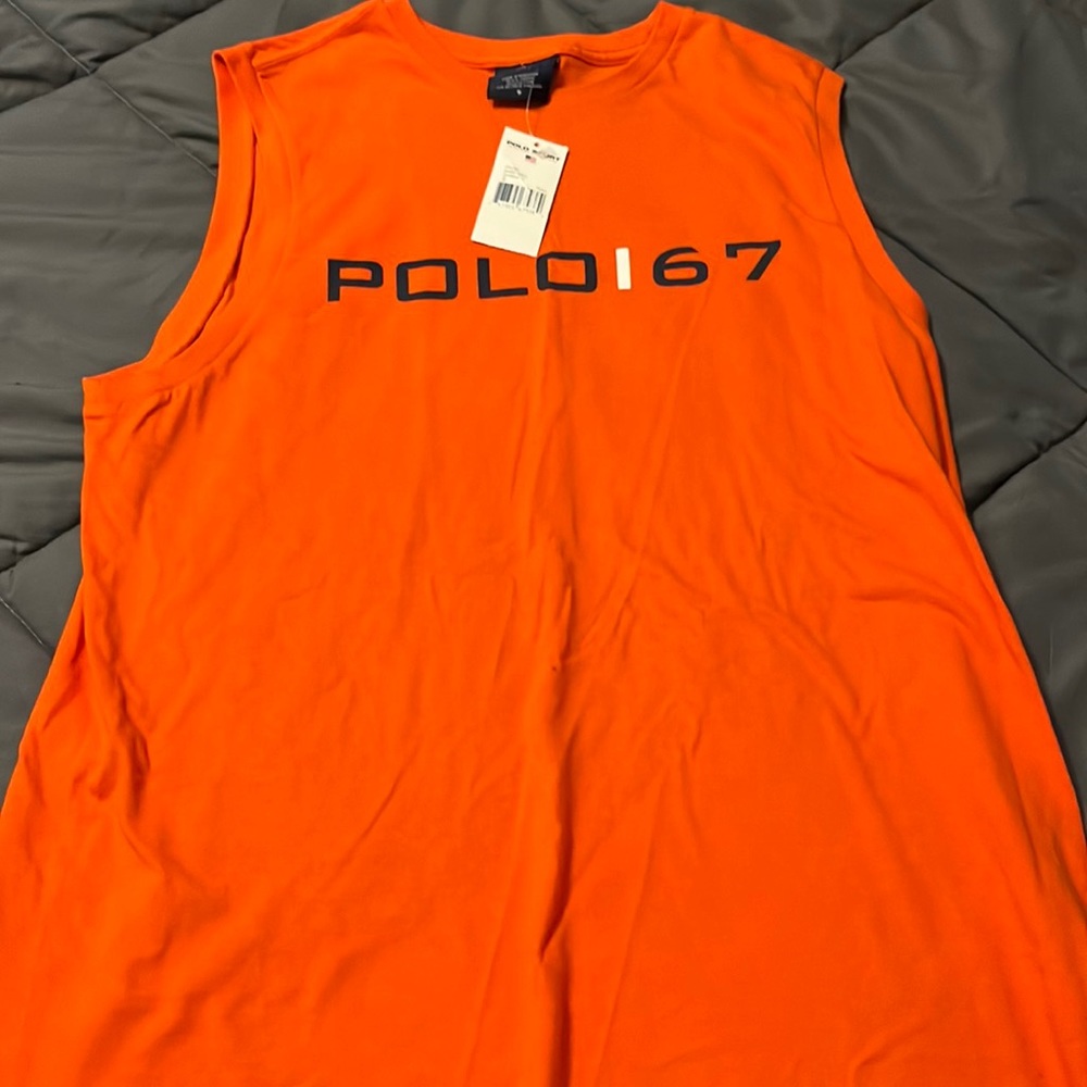 Mens Polo Sport cut sleeve tee size Small. New with tags